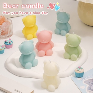 Candele a forma di orso carino