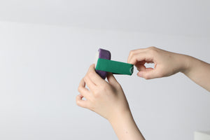 Éponge à la lavande et au bois de santal