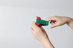 Sapone da spugna di burro di rosa e di karité