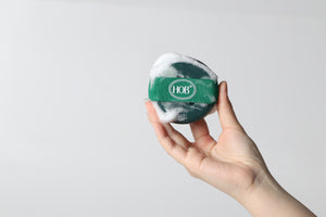 Ebony and freesia soap sponge