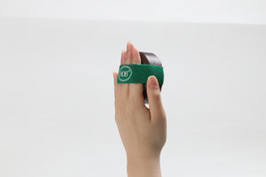 Spugna di cotone ebany e blu