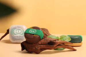 Spugna di cotone ebany e blu