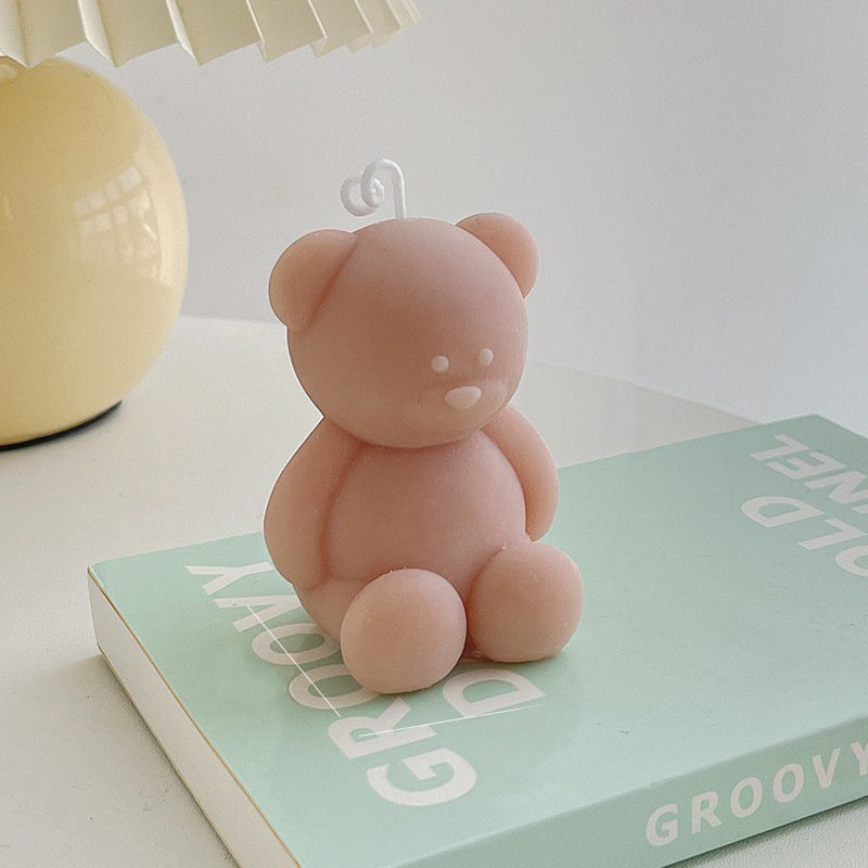 Candele a forma di orso carino