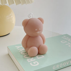 Candele a forma di orso carino