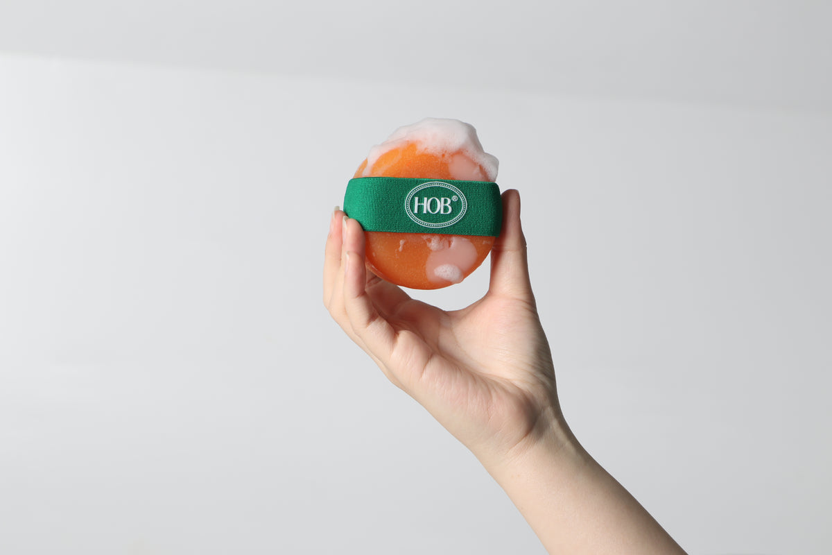 Salvia e spugna di burro di karité sapone