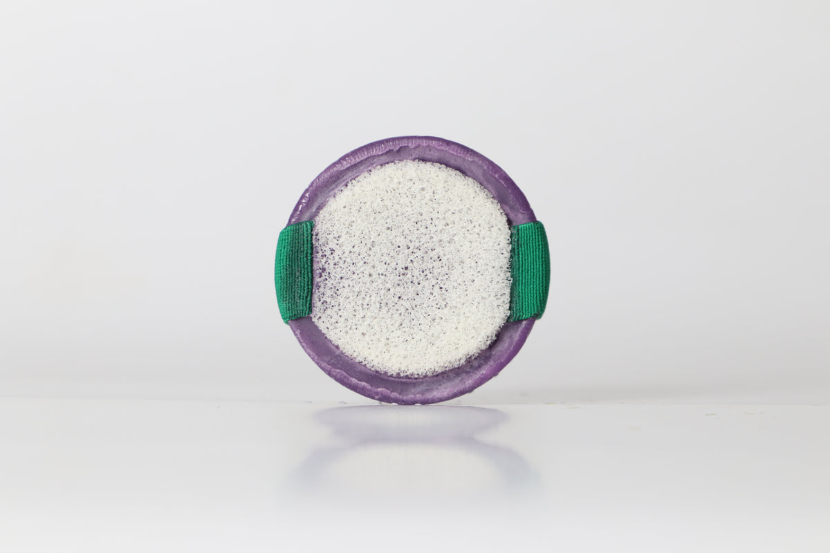 Lavanda e spugna di legno di sandalo