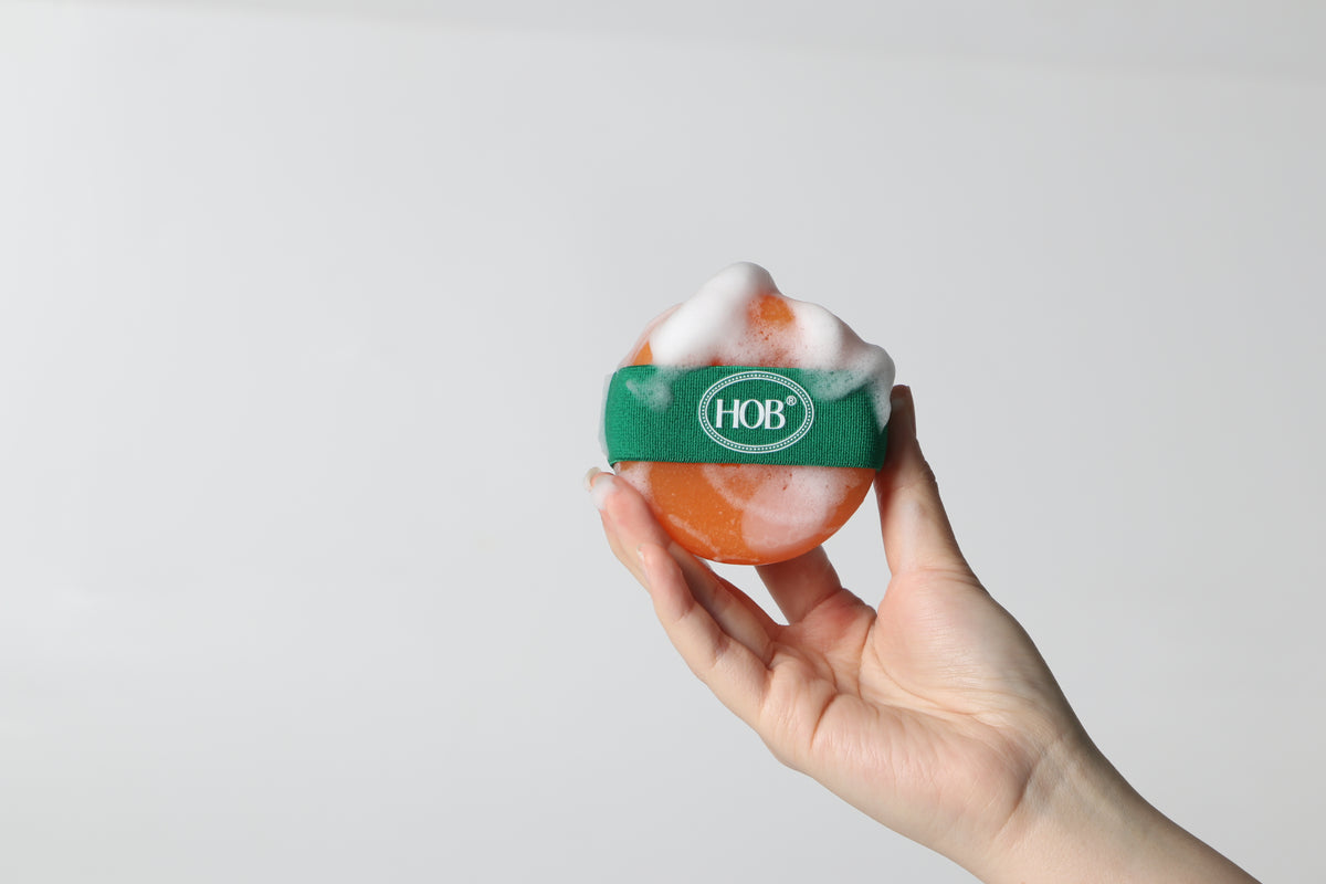 Salvia e spugna di burro di karité sapone