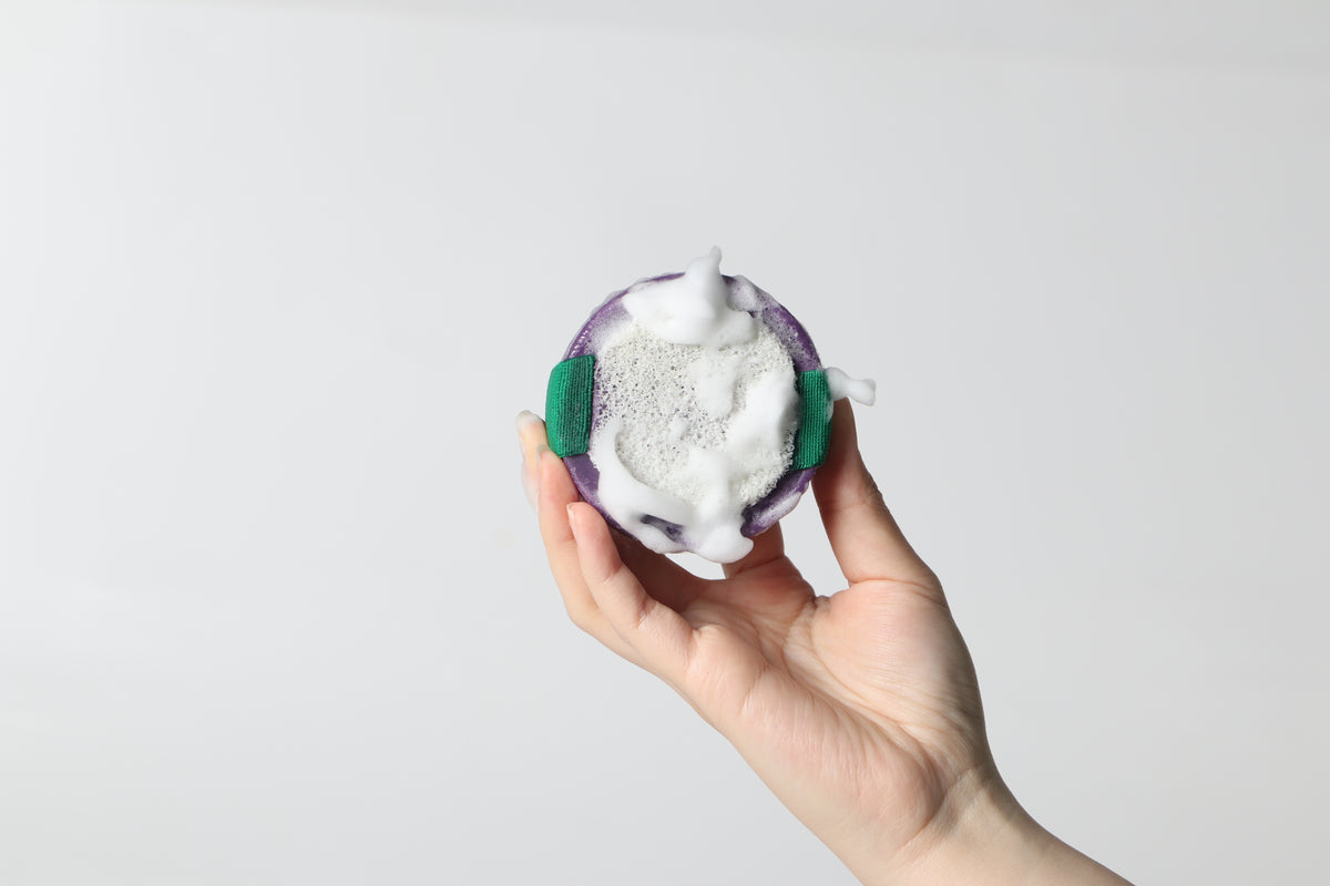 Lavanda e spugna di legno di sandalo