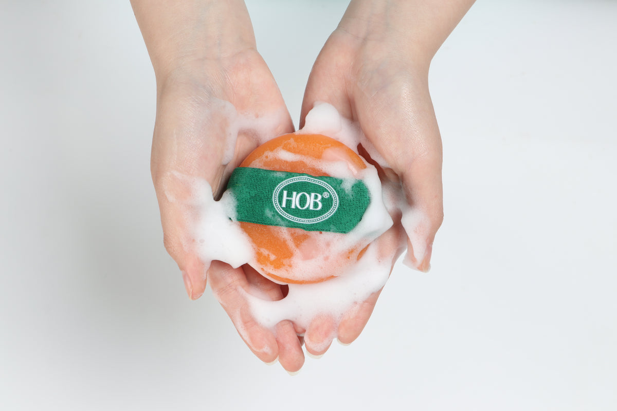 Salvia e spugna di burro di karité sapone