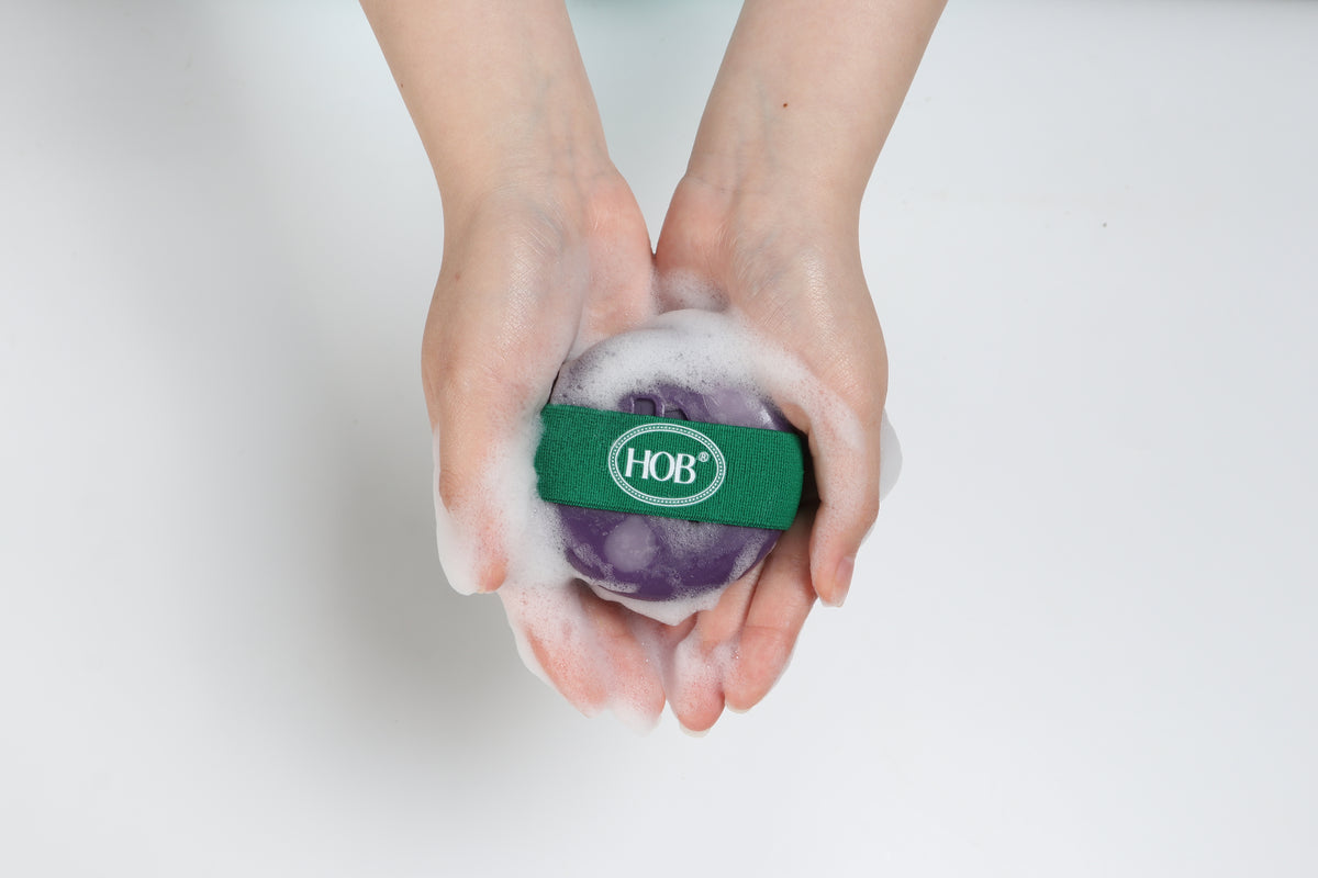 Lavanda e spugna di legno di sandalo