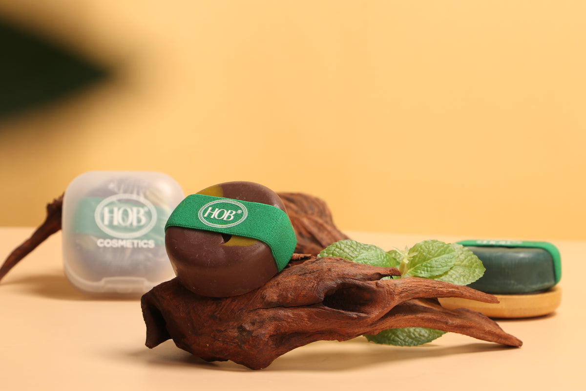 Spugna di cotone ebany e blu