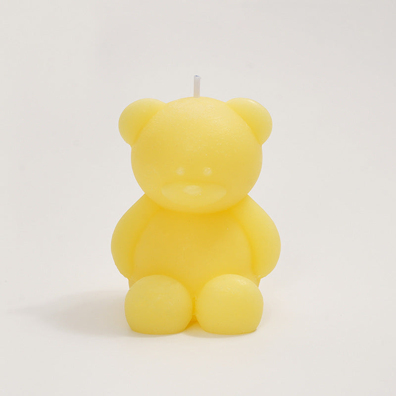 Candele a forma di orso carino